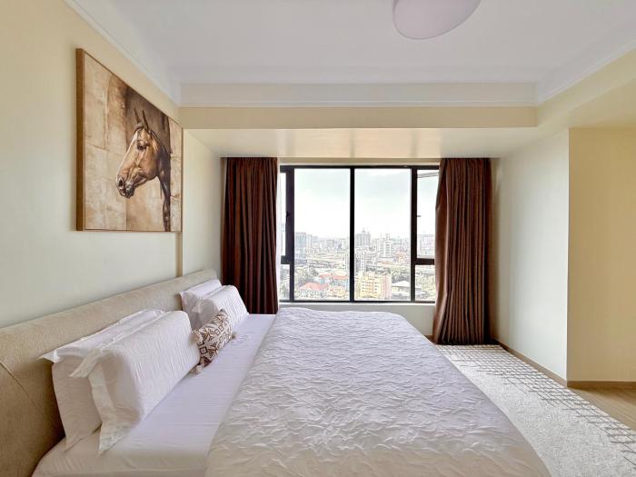 2 bedroom duplex Westlands, rooftop heated pool, gym