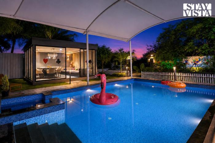 StayVista at Shanti Villa with BBQ & Bonfire
