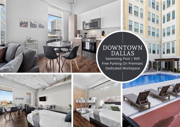 Central Dallas Apartment | Pool + Walk to Convention Center