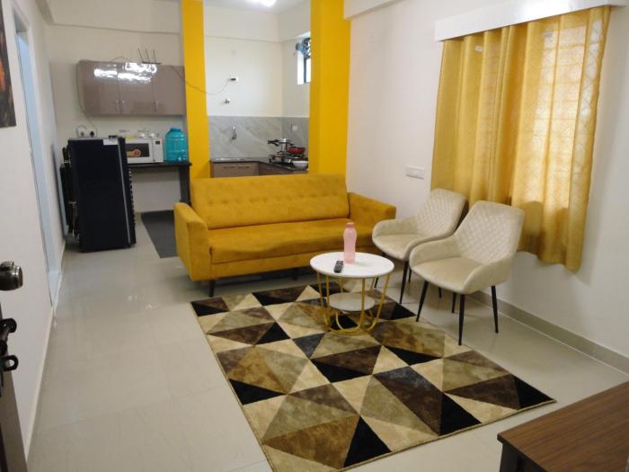 Susan Double Tree 408 1BHK pent house with Garden