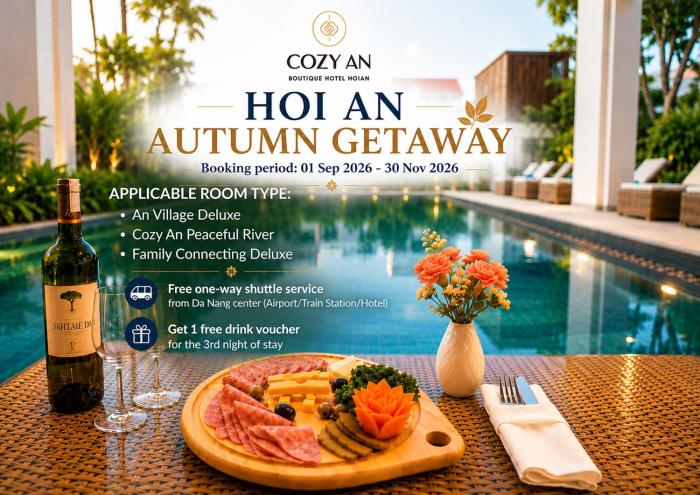 Cozy An Boutique Hotel Hoian