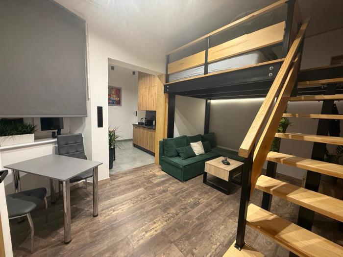 Stylowy Loft Apartament z Antresolą w Centrum Gorzowa