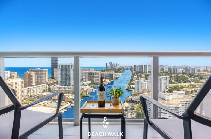 New High-Floor Studio Bay & Private Balcony