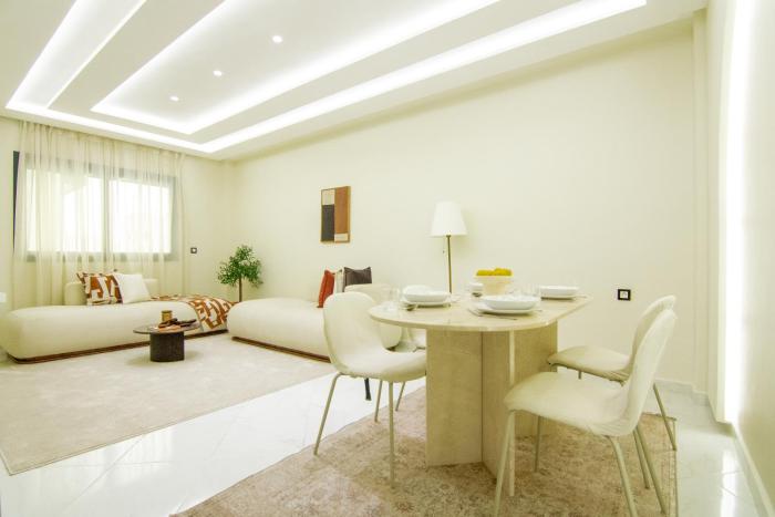 White elegance appartement parking 15min centre
