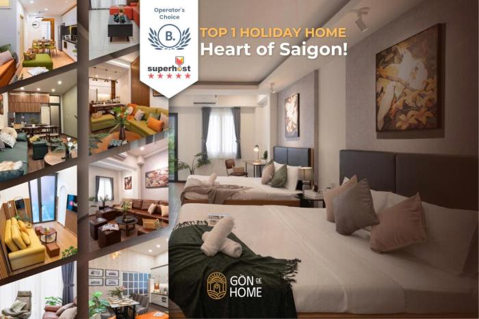 Private 5-6BRs house - Walk to BenThanh, BuiVien by Gon De Home