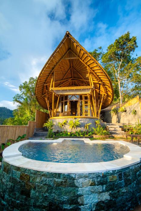 Breezy hill bamboo retreat