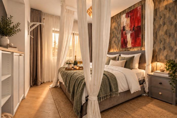 Designer 1BR with Terrace in Cotroceni