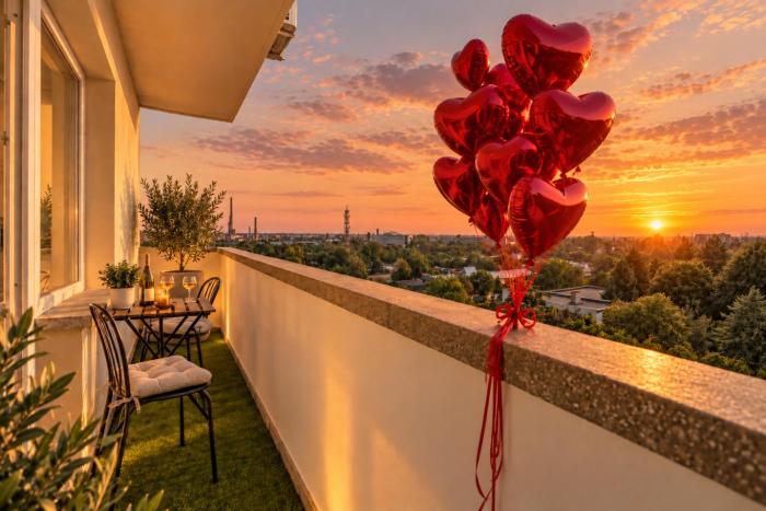 Sunset Views 1BR - Balcony & Free Parking