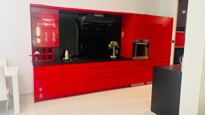 Przestronny apartament PREMIUM, Prywatny taras 17 m2, Wanna plus prysznic