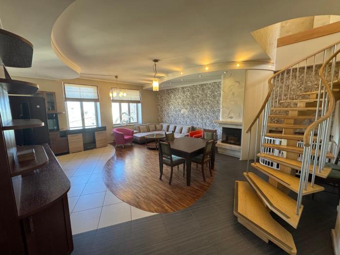 Two level apartment in the Art Nouveau area