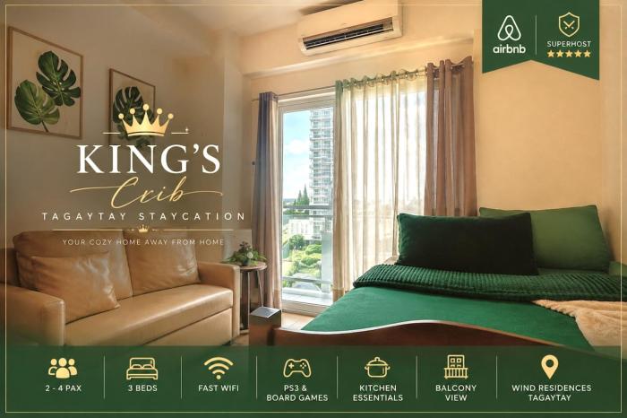 Kings Crib Tagaytay Staycation