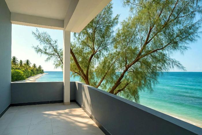 Private 2-Bedroom Beachfront Apartment in Uroa, Zanzibar
