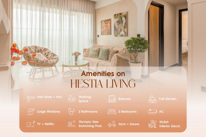 Hestia Living-2BR River View at DeLaSol District 4