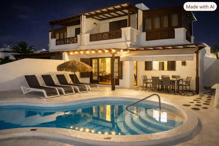 VILLA ERIC with a private stunning heated pool