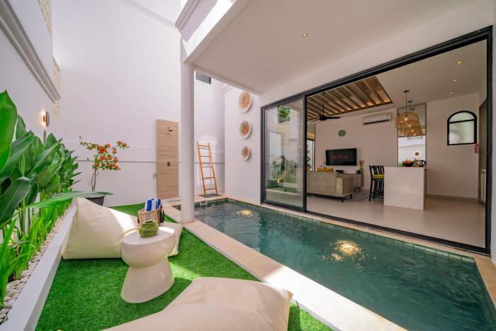 3BR Mengwi villa - pool & jungle rooftop