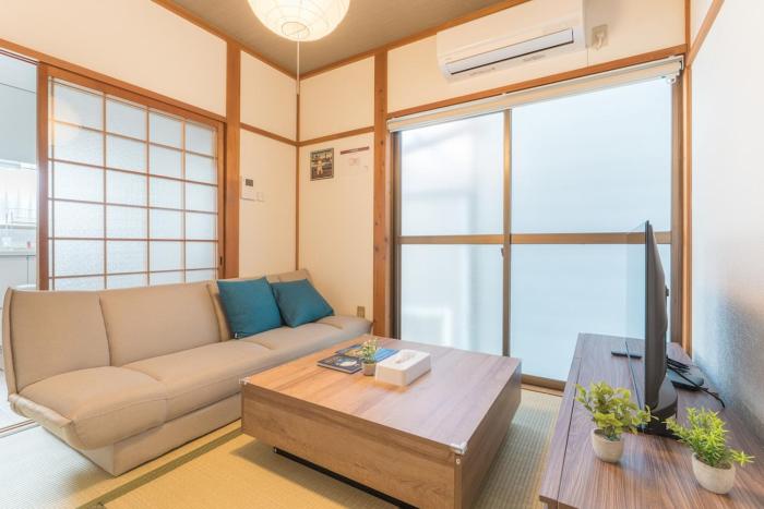 Osaka USJ Namba 15 Min Japanese Home Sleeps 6