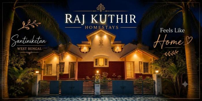 Raj Kuthir Homestays,Peaceful Pet Friendly Bungalow in Shantiniketan