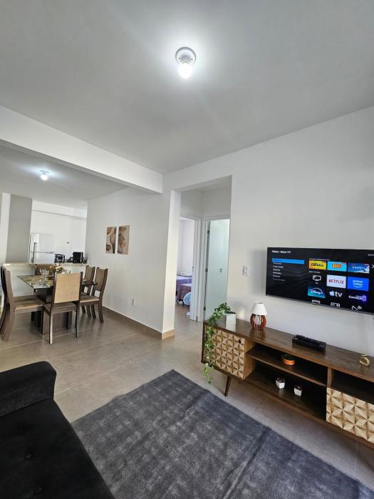 Apto Serra Negra com enxoval aceita pet pequeno garagem