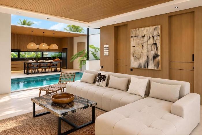 3 BR Luxury Rice-Field Canggu Villa Private Pool