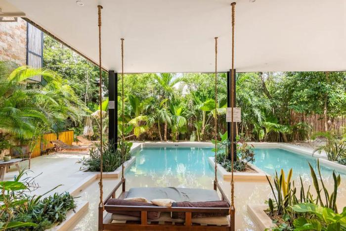 Beauty Designed 3Bdr Apt in Tulum with Amenities