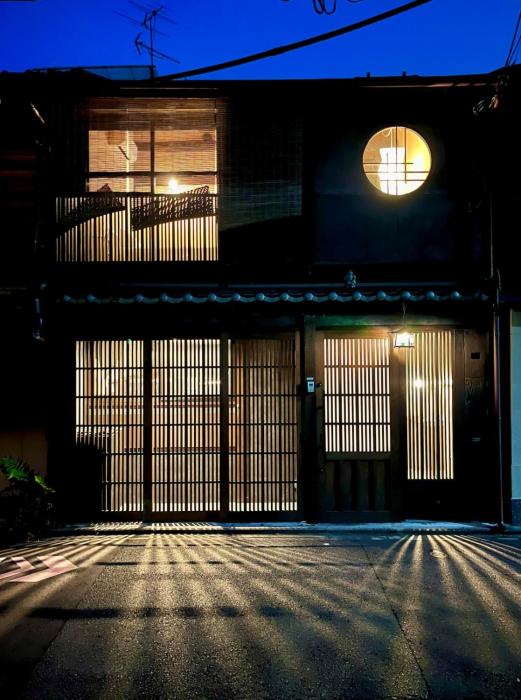 Your home in a renewed teahouse, on Kyoto central island