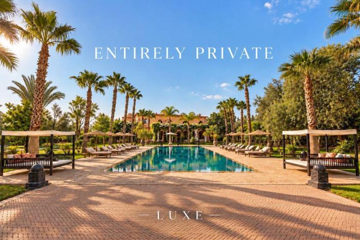 Le Palais des Dômes Marrakech - Fully private