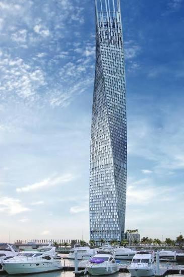Spacious 1BR in iconic Cayan Tower with Marina & Sea Views