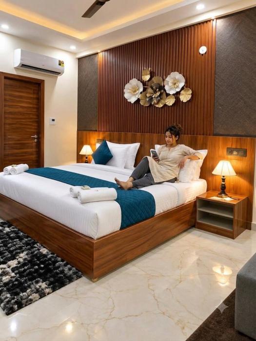 NSV Homes Luxurious Studio Near Medanta Hospital