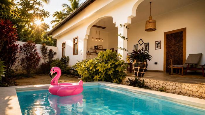Oasis Paje - Exclusive 2BR Villa-Pool- 300m Beach