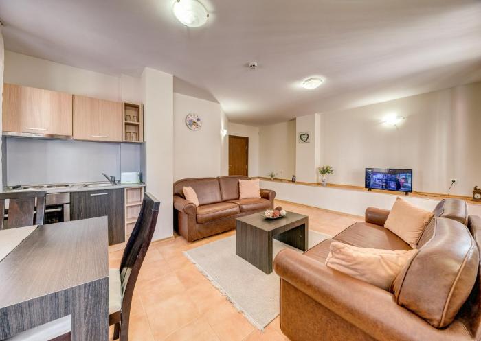 Warm Apartment at the Castle Complex with balcony