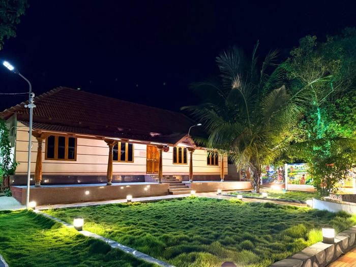 Eco Serenity Pet-friendly Charming 2-BHK Villa With Lush Garden, Gazebo, Private Pool & Open Dining Close to Nandi Hills