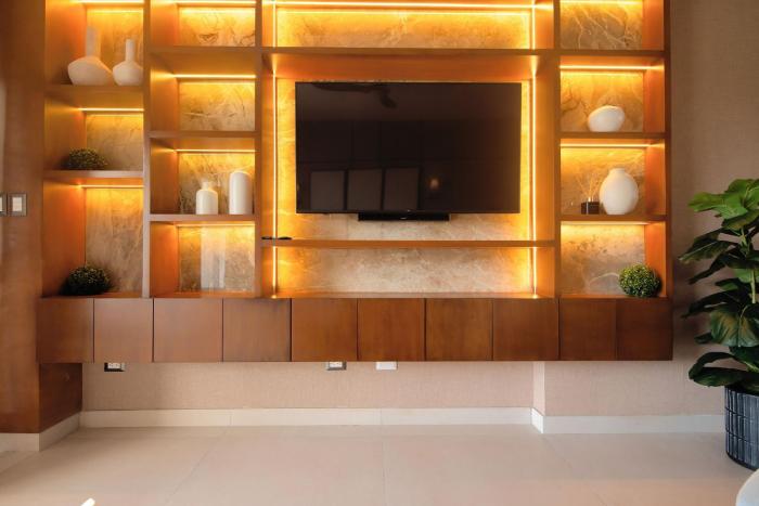 Born | Moderno 2Hab Vista a la piscina y lago