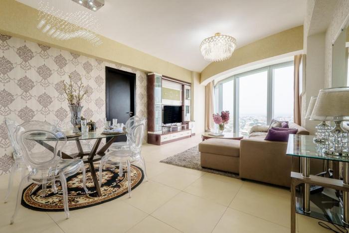 Aeon Towers Luxury 1BR Skyline View & Bathtub
