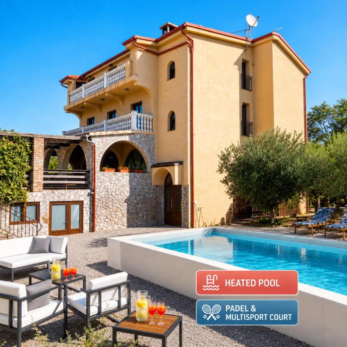 B&B Tonivale - Heated Pool, Padel & Meeting Room