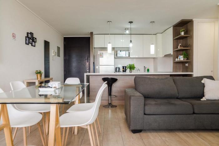 Exclusive Apt in Las Condes Balcony & Pool
