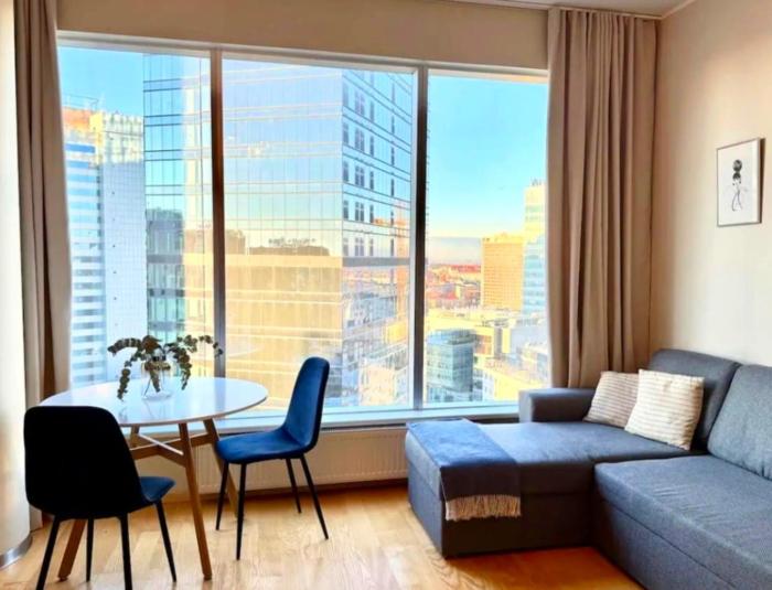 Modern High-Rise Studio in Central Tallinn