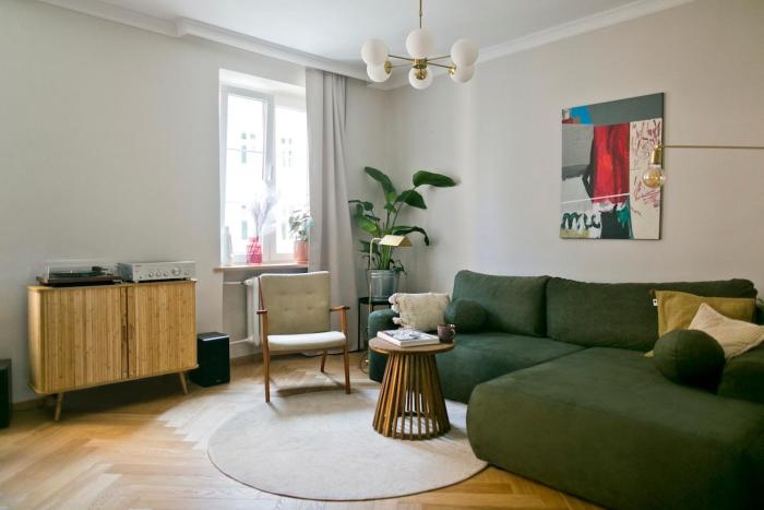 Apartament Powoli - Stare Miasto, 62m2, zieleń, design, darmowy parking