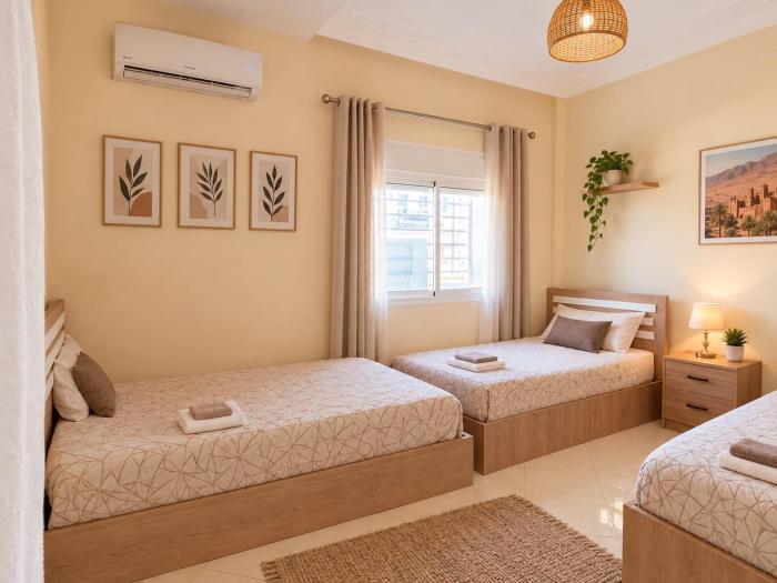 Hassan Apartment - Air-Conditioned, Ideal for Riders & Free Garage