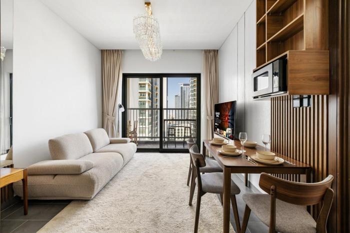 Stylish 1BR at The Crest Sobha Hartland with Premium Amenities