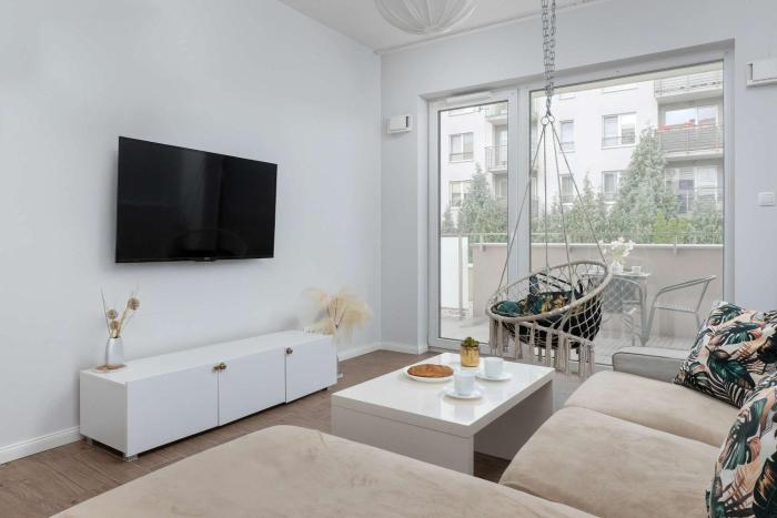 Przestronny Apartament z Tarasem by Noclegi Renters