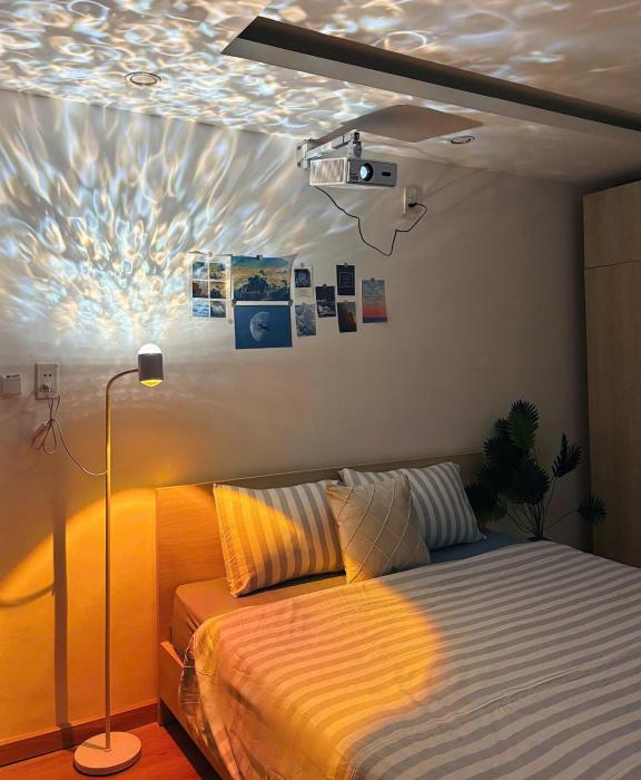 Phòng Cloudy - có máy chiếu và Netflix 40m2
