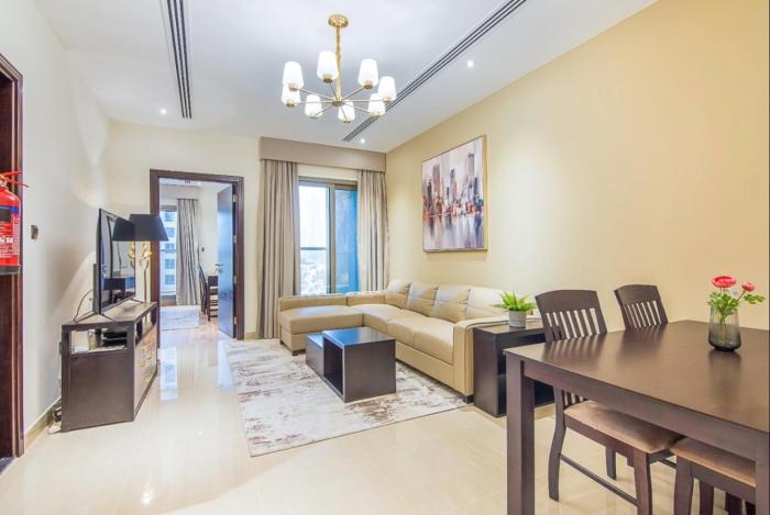 Stylish 1BR Apartment in Elite Downtown Residence