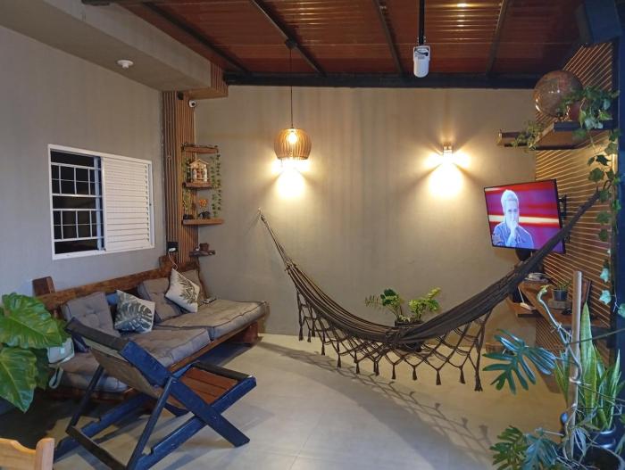 Casa com espaço gourmet de fácil acesso
