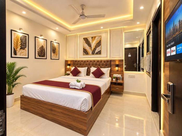Hotel Bellmantan Plaza Aero Near IGI Delhi Airport - Free Airport Pickup & Drop