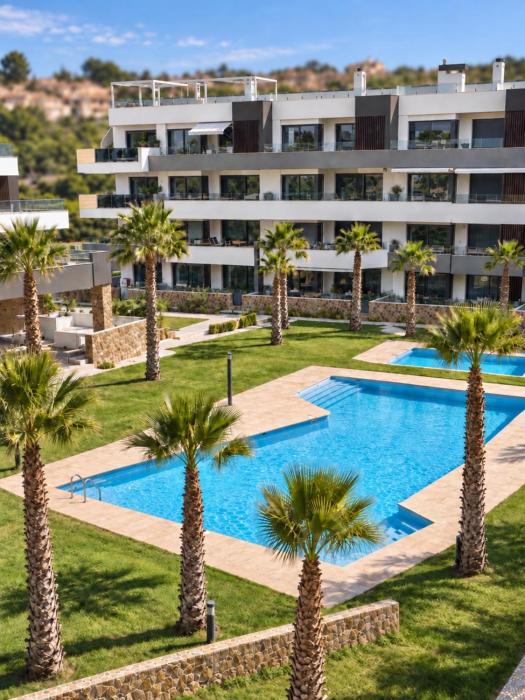 Modern Apartment Amanecer with Pool & Large Terrace in Orihuela Costa