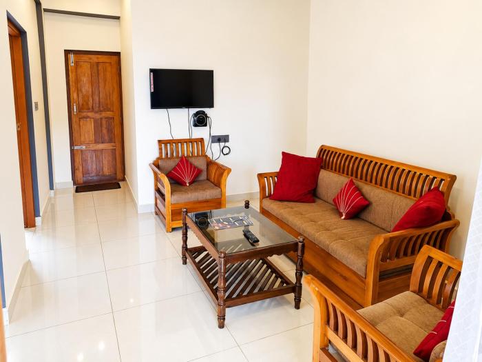 The two bedroom house