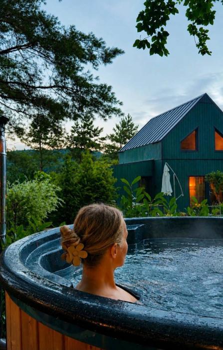 Żurawia Ostoja Dom z Jacuzzi i Sauną