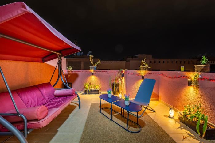 Bright Cocoon with Sunny Terrace