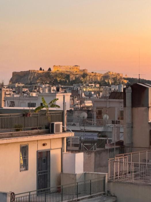 Acropolis view penthouse in the heart of Athens