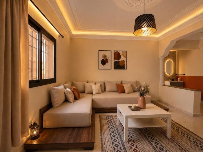 Marrakech appartement moderne a 5min de gueliz